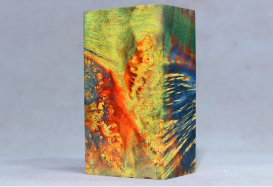 Stabilized Maple Burl Wood Mod Block